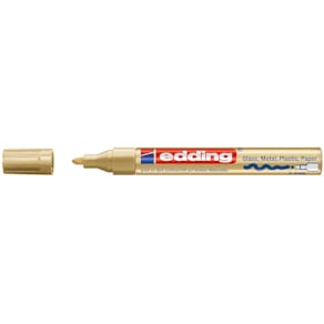 Glanslakmarker Edding 750 CR, goud