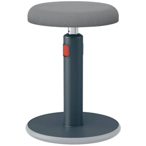 Hocker Leitz Ergo Cosy, grau, Sitz/Steh, bis 110 kg