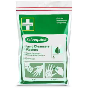 Plaster SALVEQUICK og sårvask(20+10)
