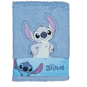 Notizbuch Undercover Stitch Plüsch, blau