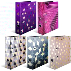 Ordner HERMA GLANZvoll, A4/70 mm, sortiert