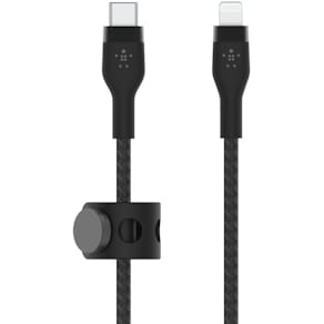 BOOST CHARGE USB-C to LTG_Braided Silicon, 3m, Black