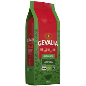 Kaffe Gevalia økologisk, 400 g pose