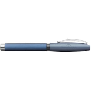 Füller Faber-Castell Essentio Aluminium, B (breit), blau