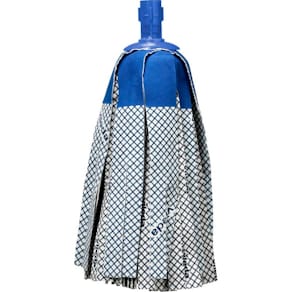 Garnmoppe Vileda, blå/hvid