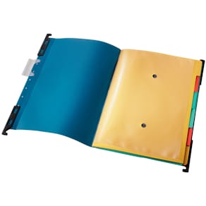 Ordnungshängemappe Leitz Divide It Up, 6 Fächer, blau