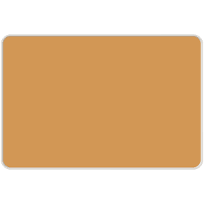 Lintex FRAME Glastavla, SILK-GLASS®, 1500 × 1000 × 50 mm, Sunny