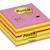 Post-It Kub Intensive Pink, 76x76mm, 450 blad
