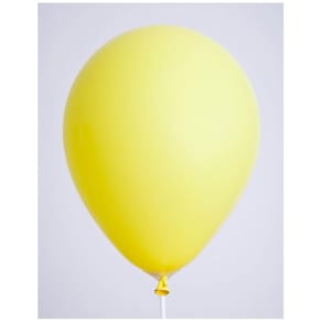 Ballonger 25cm 100/fp gul