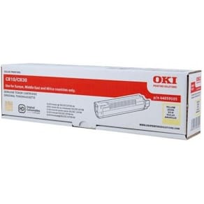Toner OKI 44059105 8K gul