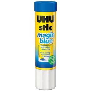 Klebestift UHU stic MAGIC, 21 g, blau