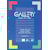 Cursusblok Gallery, ft A4, 80 g/m², 2-gaatsperforatie, gelijnd