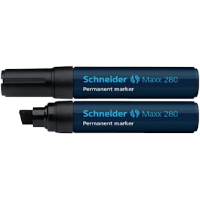 Permanentmarker Schneider Maxx 280, schwarz