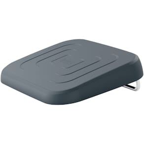 Leitz Ergo foot rest adj. Recycled dark grey
