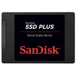 SanDisk SSD PLUS - SSD - 2 TB - inbyggd - 2.5" - SATA 6Gb/s
