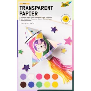 Transparentpapier-Mappe Folia, 10 Farben