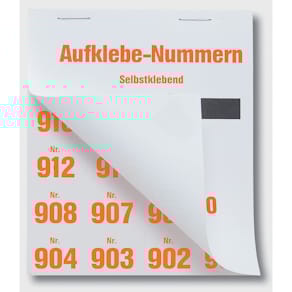 Gewinnaufklebenummer WOLF & APPENZELLER 401501, 1501-2000, Block,