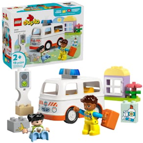 Ambulans och förare DUPLO-LEGO 19 delar