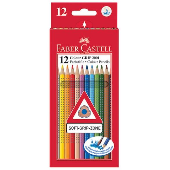Fargeblyant FABER-CASTELL Grip 2001 (12) 5st