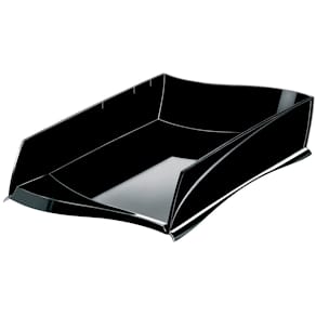 Briefkorb A4 CEP Ellypse 300, schwarz