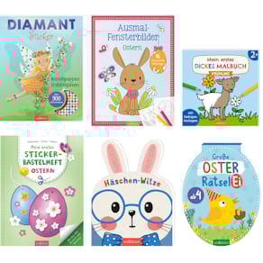 Mal- und Beschäftigungsbuch-Set ARS EDITION, 6 Titel