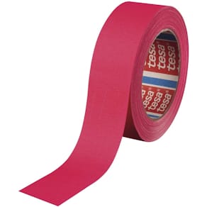 Gaffatape tesa 4671 pink, 25 mm x 25 m, 280 µm, 6-pak