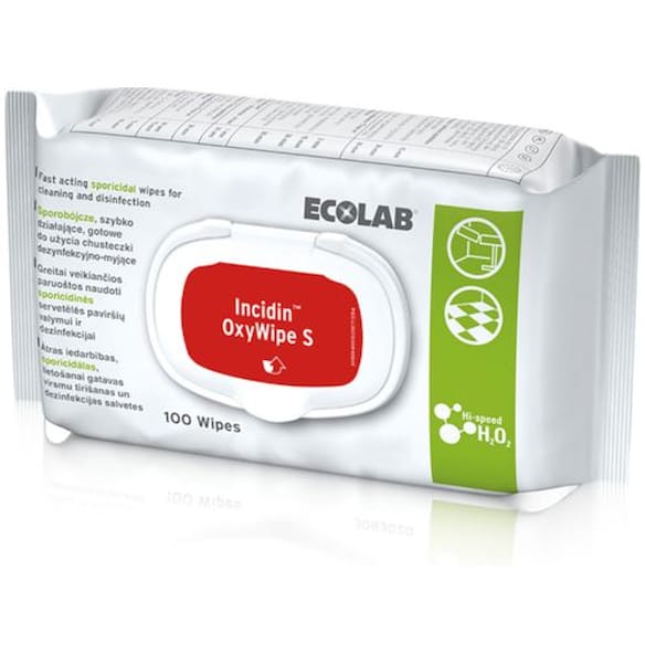 Desinfeksjon Incidin Oxywipe S (100)