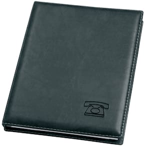 Telefonringbuch Veloflex Exquisit, A5, schwarz