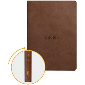 Rhodiarama Sewn spine Choco A5 L