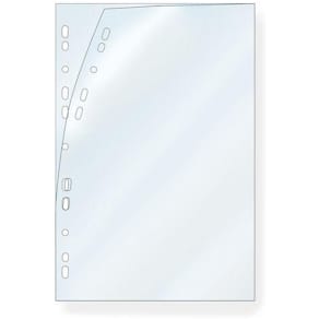 Plastficka Rent A4-format (ej ryggförstärkt) 0.08mm, 100st