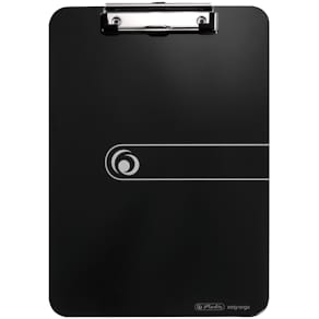 Klemmbrett Herlitz easy orga to go, opak, A4, schwarz