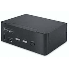 StarTech.com 2-Port Dual-Monitor DisplayPort KVM Switch, 8K 60Hz