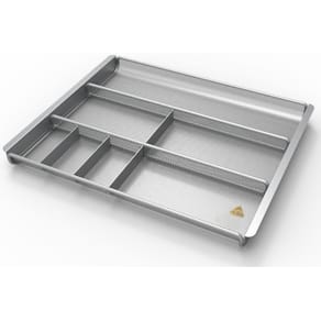 Lådinsats ALBA Meshorg 8 fack grå