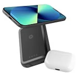 ZENS - Trådlös powerbank - 4000 mAh - 2 utdatakontakter
