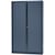 Roldeurkast Bisley, ft 198 x 120 x 43 cm (h x b x d), 4