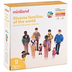Lekfigurer Familj modern 9/fp