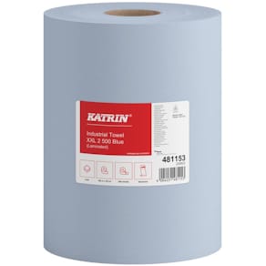 Wischtuchrolle Katrin Classic Industrial Towel XXL2, blau, 2 RL