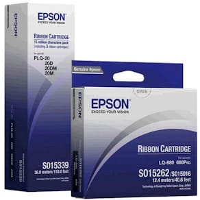 Färgband EPSON C13S015637 svart