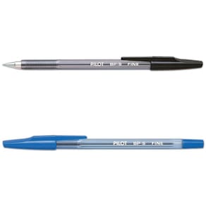 Bläckkulpenna PILOT BPS Svart, fine, 0.7mm, 12st