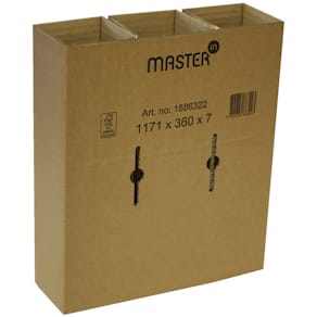 Bølgepapark Master'in 400x760 mm, EB 5 mm, brun, 20 stk