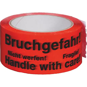 Klebeband SMARTBOX PRO PP-Signal, Bruchgefahr!