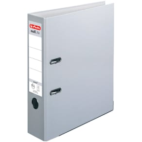 Ordner Herlitz maX.file protect, A4, 8 cm, grau