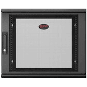 APC NetShelter WX AR109SH4 - Skåp - väggmontering - svart - 9U
