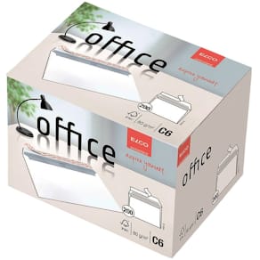 Briefumschlag Elco Office, C6, haftklebend, hochweiß