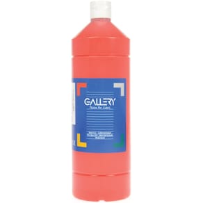 Plakkaatverf Gallery, flacon van 1 l, lichtrood