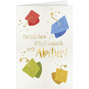 Glückwunschkarte HANRA Abitur