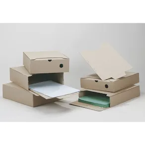 Arkivbox A4 Brun, 60mm ryggbredd, 50st
