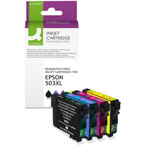 Tintenpatrone Q-CONNECT kompatibel zu Epson 503XL, Multipack
