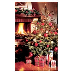 Weihnachtskarte Noname, ohne Text, mit Umschlag, bunt