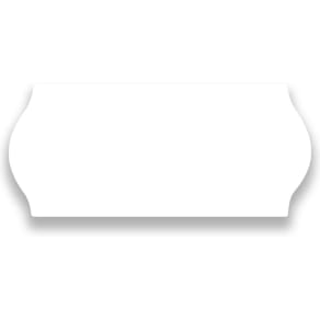 Prisetikett G2 Vit, permanent, 26x12mm, 9000/fp